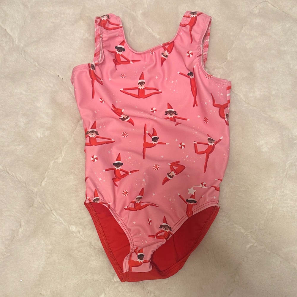 Pink Gymnastics/dance leotard